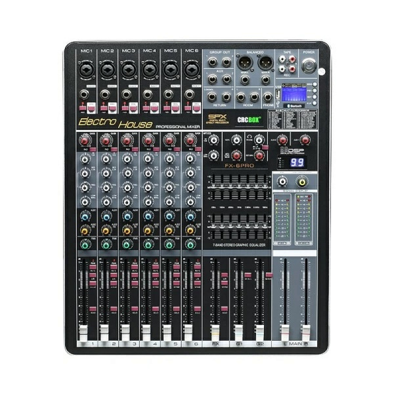 Фото Микшерный пульт CRCBOX FX-6 PRO