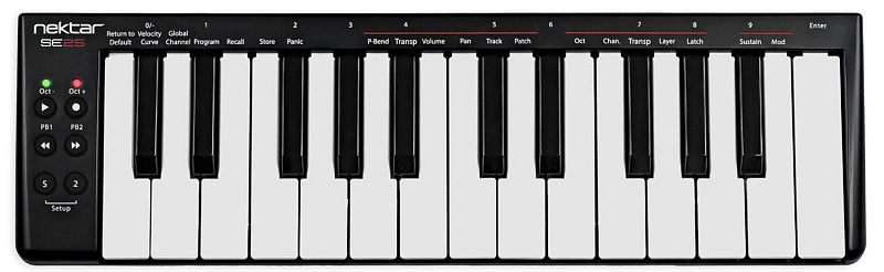 Фото MIDI-клавиатура Nektar SE25 USB MIDI