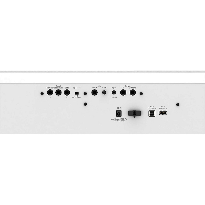 Фото Цифровое пианино Roland FP-60X-WH