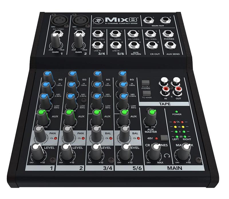 Фото Микшерный пульт Mackie Mix8