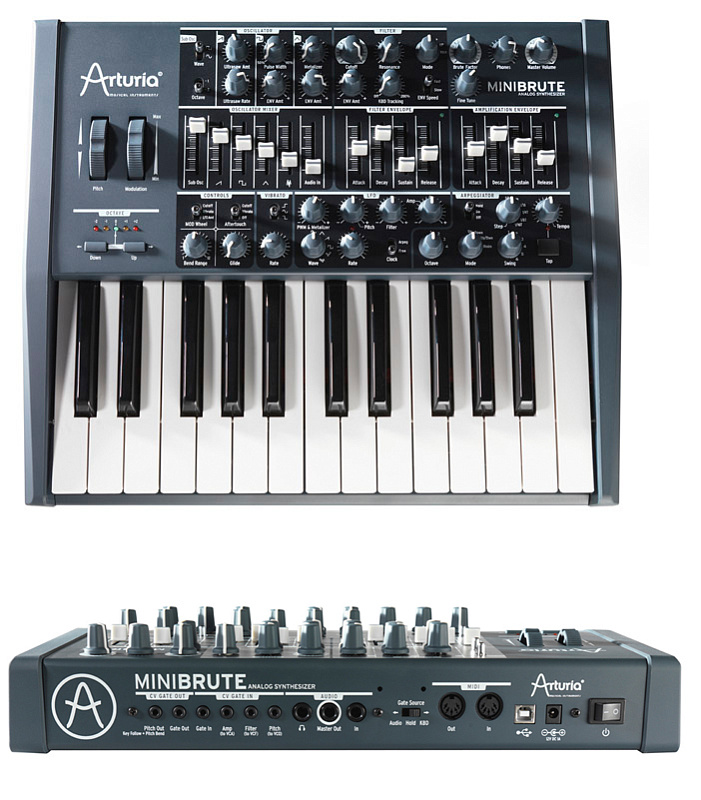 Фото Аналоговый синтезатор Arturia MiniBrute