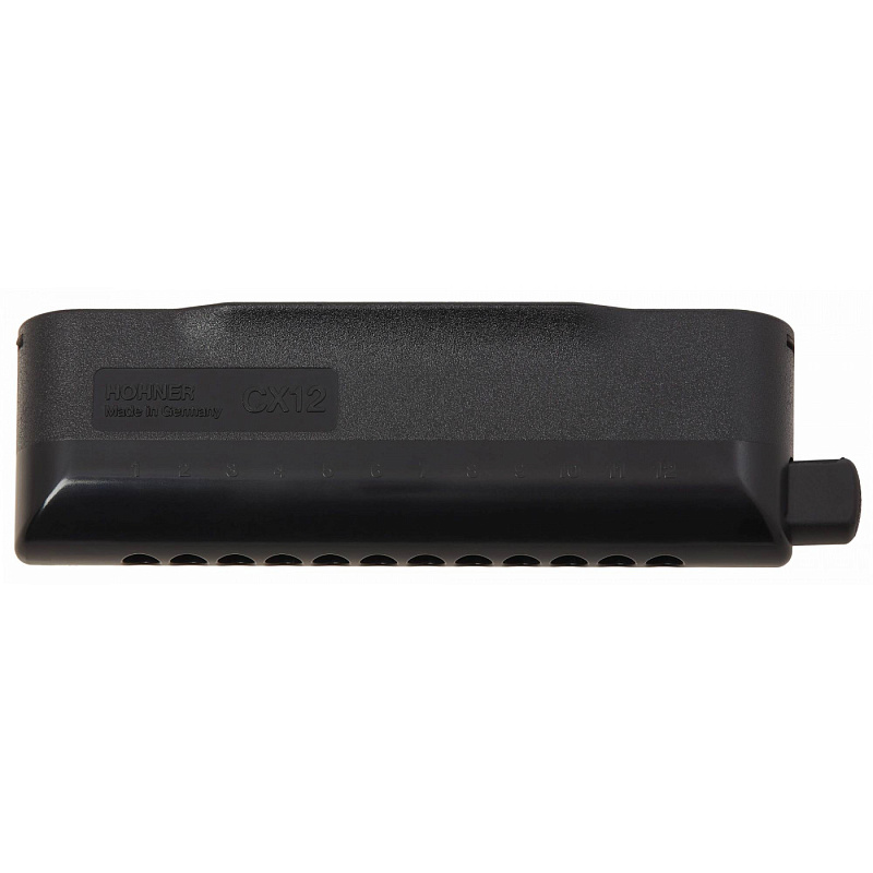 Фото HOHNER CX 12 Black 7545/48 G - Губная гармоника хроматическая Хонер