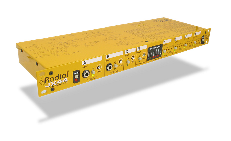 Фото Radial JX44 Air Control Распределитель гитарного сигнала