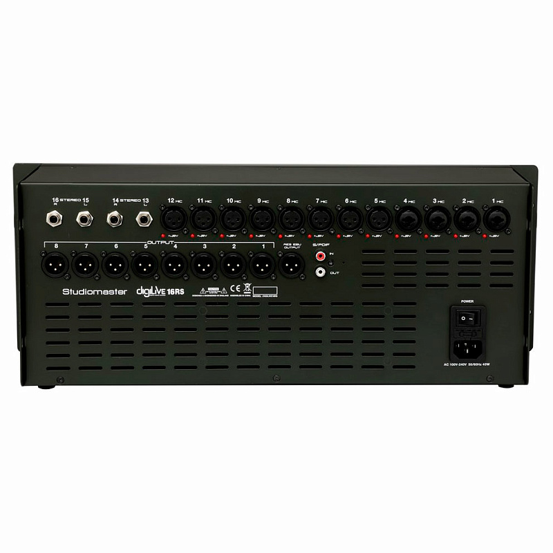 Фото Цифровой микшерный пульт STUDIOMASTER DIGILIVE 16RS