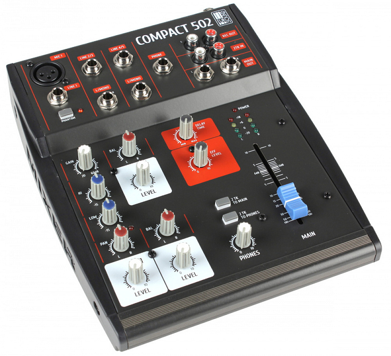 Фото Микшерный пульт EUROSOUND Compact-502