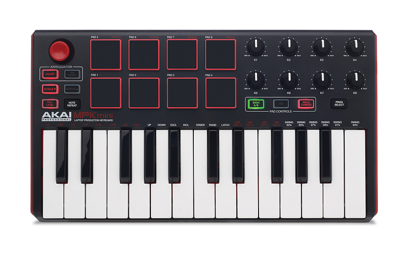 Фото MIDI-клавиатура Akai Pro MPK Mini MK2