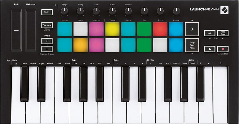 Фото MIDI-клавиатура Novation LaunchKey Mini MK3