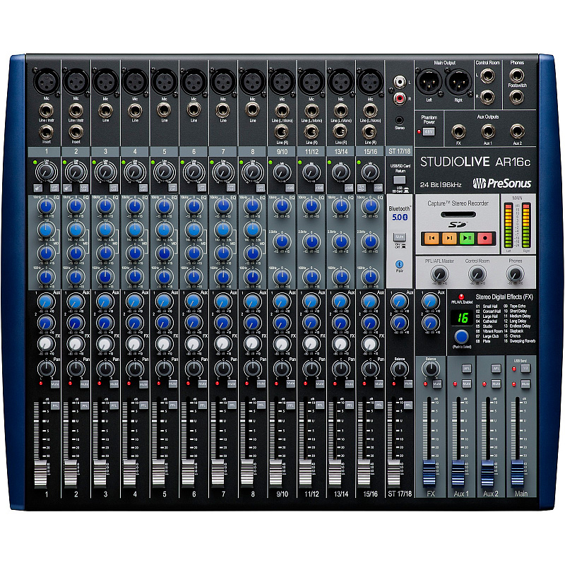 Фото Микшерный пульт PreSonus StudioLive AR16c