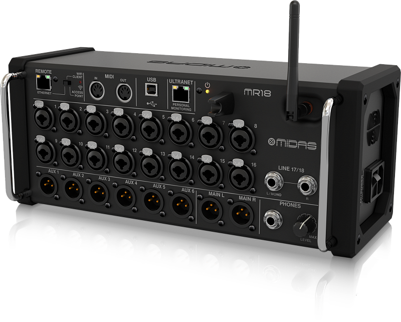 Фото Цифровой микшерный пульт Midas MR18
