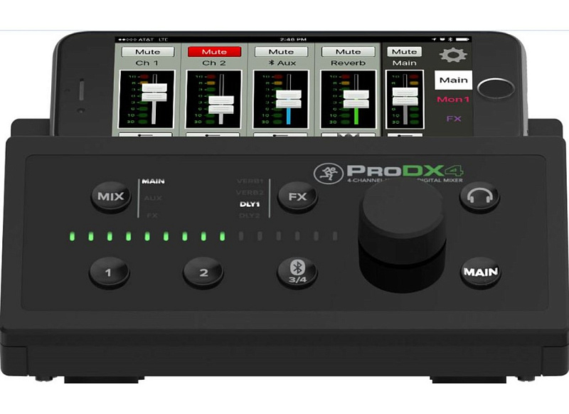 Фото Цифровой микшерный пульт Mackie ProDX4