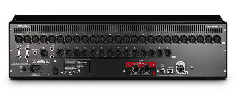Фото Цифровой микшерный пульт Allen & Heath SQ-6