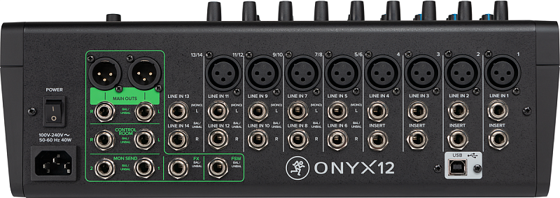 Фото Микшерный пульт Mackie ONYX12