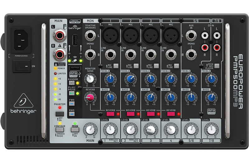 Фото Активный микшерный пульт Behringer PMP500MP3