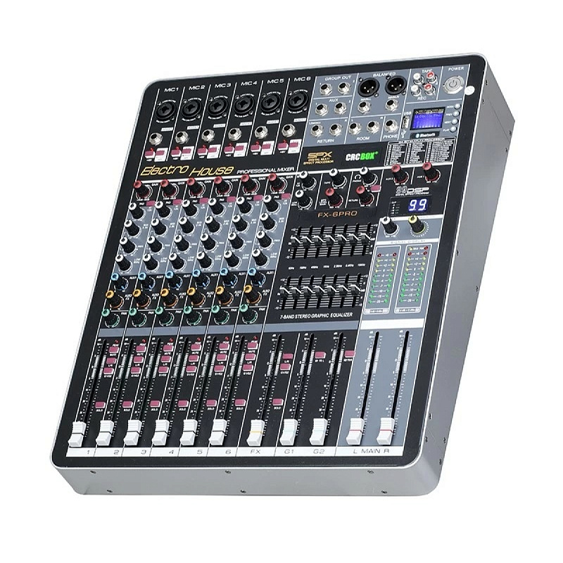 Фото Микшерный пульт CRCBOX FX-6 PRO