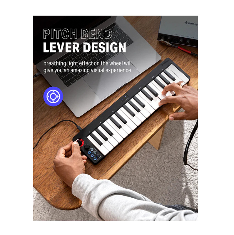Фото MIDI-клавиатура Donner Music N-32