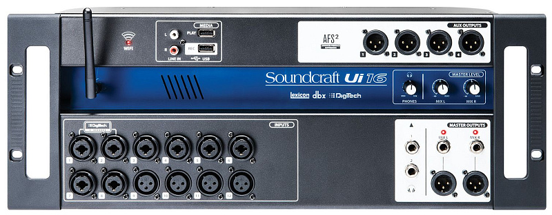 Фото Цифровой микшерный пульт Soundcraft Ui-16
