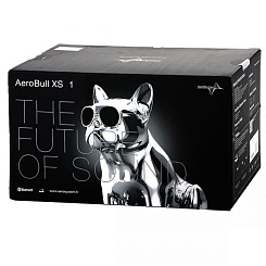 Портативная акустическая система AEROSYSTEM Aerobull HD1 Chrome silver