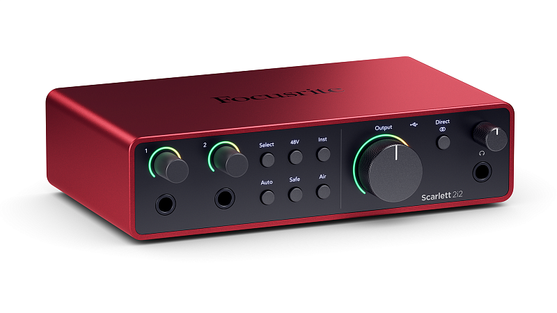 Фото Аудиоинтерфейс Focusrite Scarlett 2i2 4th Gen