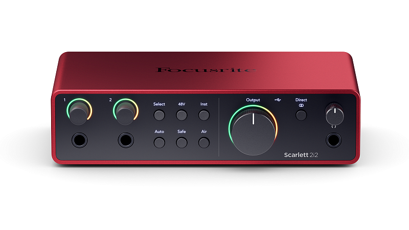Фото Аудиоинтерфейс Focusrite Scarlett 2i2 4th Gen