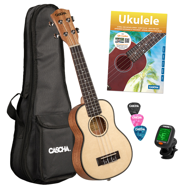 Фото Укулеле сопрано Cascha HH-2149 Spruce Series