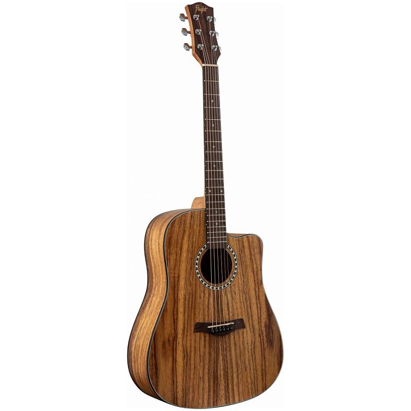 Фото Акустическая гитара FLIGHT D-155C TEAK NA