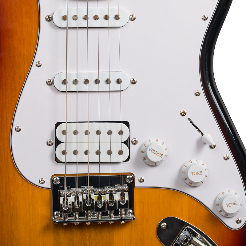 Фото Электрогитара ROCKDALE Stars HT HSS Sunburst