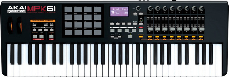 Фото MIDI-клавиатура Akai Pro MPK61
