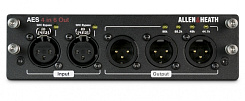 Карта расширения Allen & Heath DLive-M-DL-AES6I4O-A