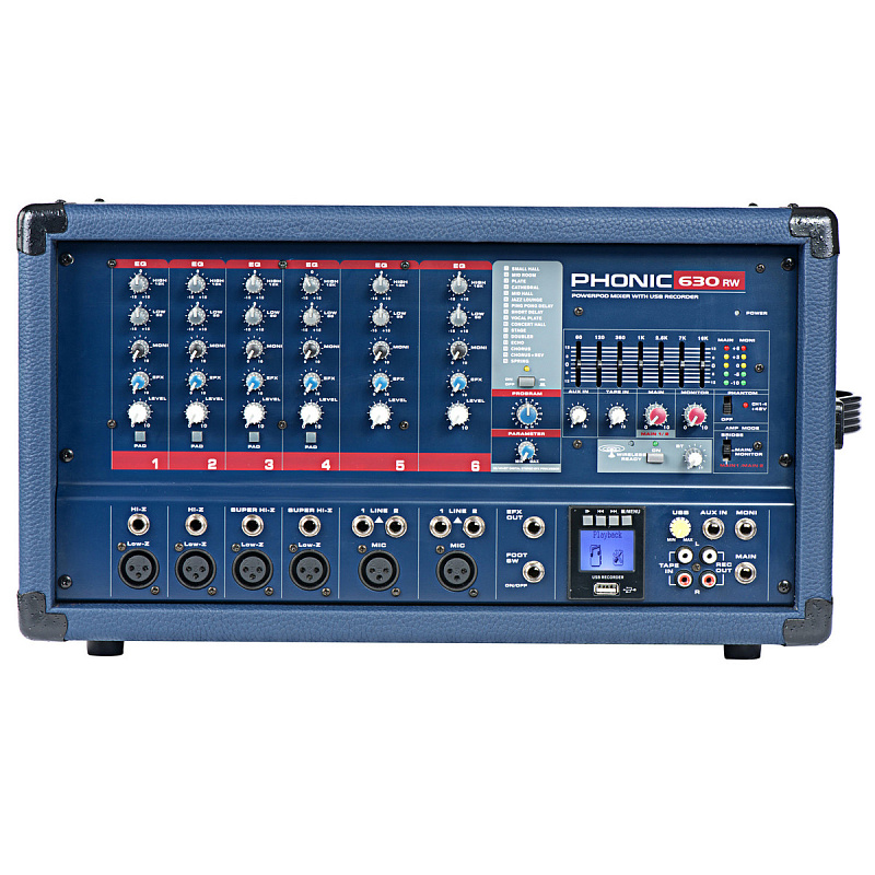 Фото Активный микшерный пульт Phonic Powerpod 630RW