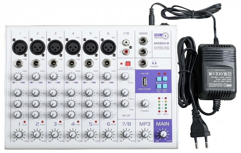 Фото Микшерный пульт Free Sound MixBox-8