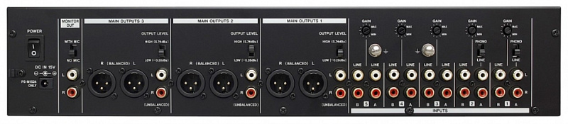 Фото Микшерный пульт Tascam MZ-223