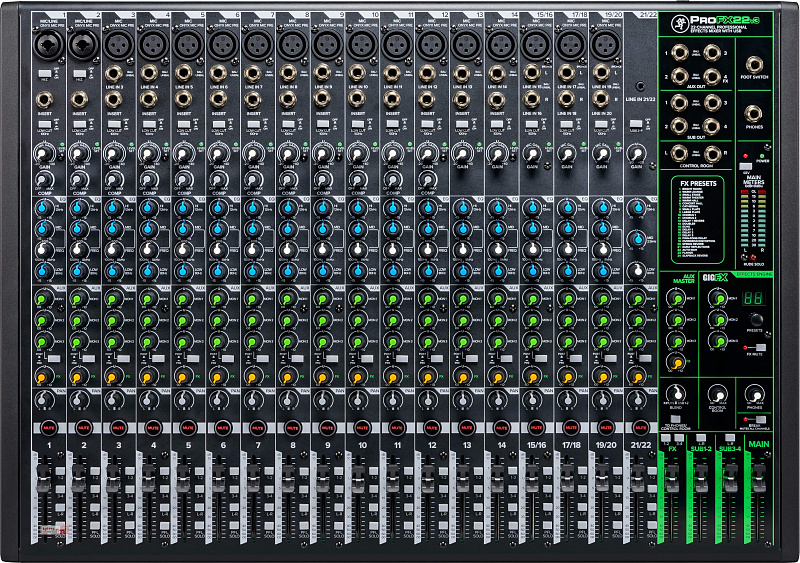 Фото Микшерный пульт Mackie ProFX22v3