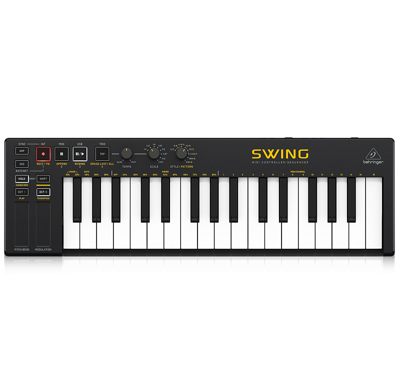 Фото MIDI-клавиатура Behringer Swing