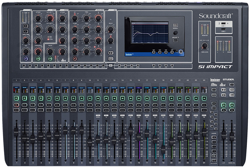 Фото Цифровой микшерный пульт Soundcraft Si Impact