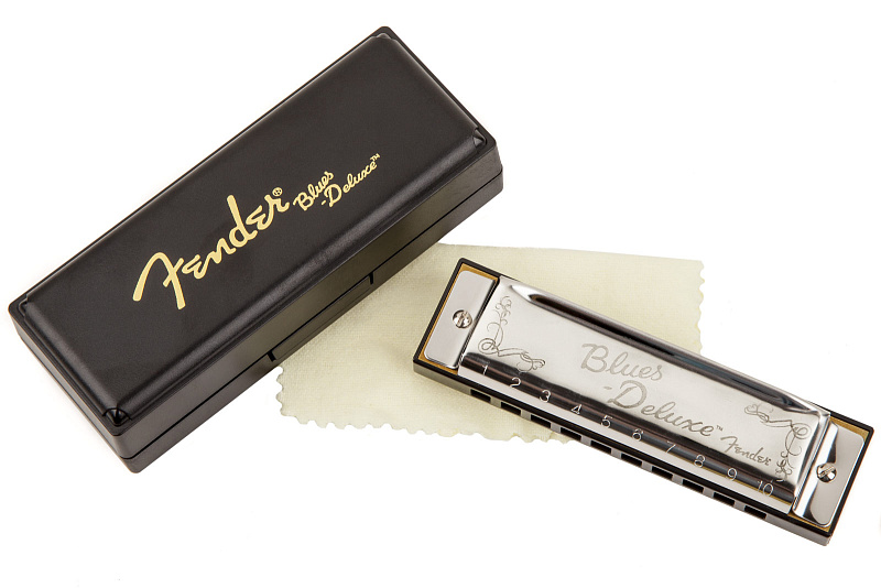 Фото FENDER Blues Deluxe Harmonica, Key of G