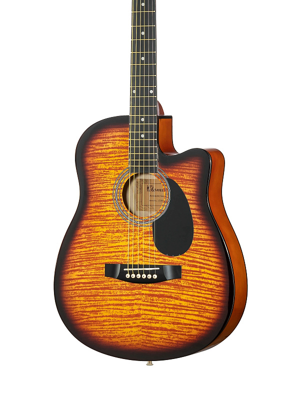 Фото LF-3800CT-SB Фольковая гитара вырез HOMAGE
