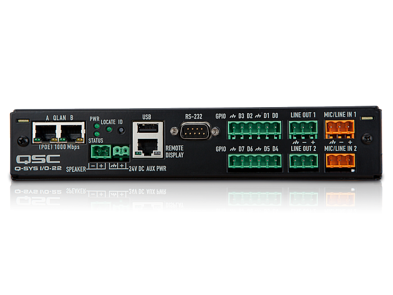 Фото Модуль входов/выходов QSC I/O 22