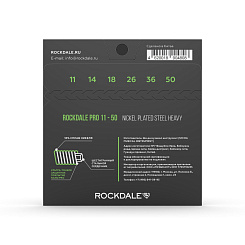 Струны ROCKDALE PRO 11-50 Nickel Wound Heavy