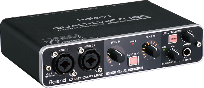 Фото Аудиоинтерфейс Roland UA-55 Quad-Capture