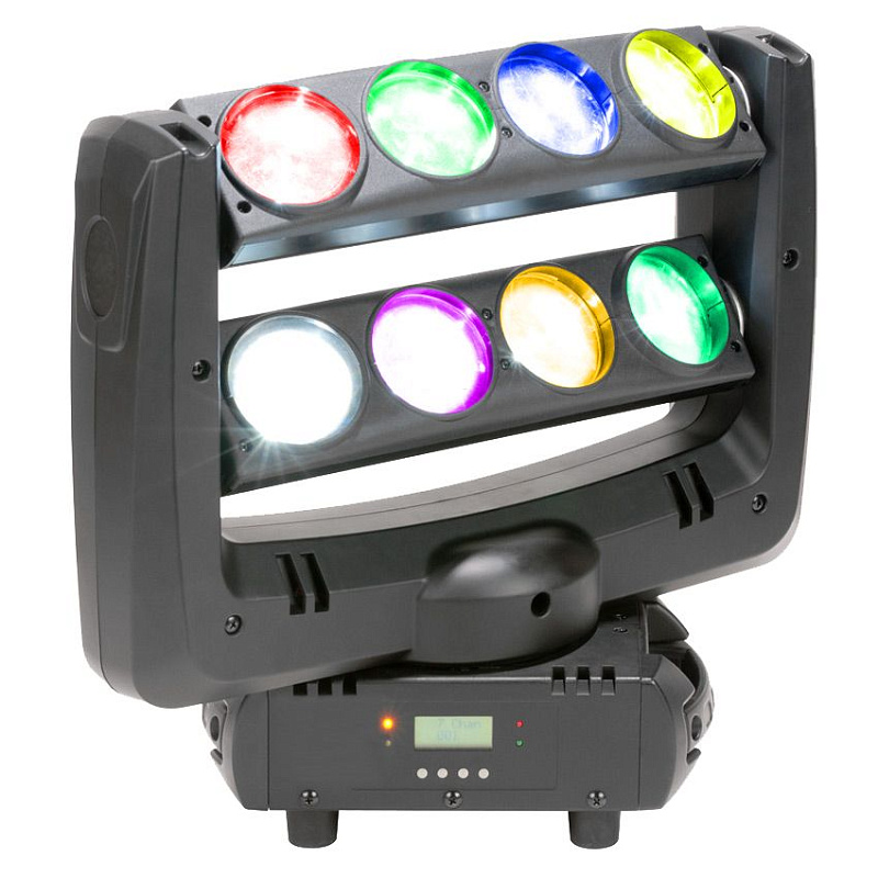 Фото AstraLight LM-DB810Q  прибор полного вращения 8 x 10W RGBW