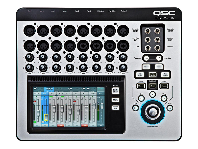 Фото Цифровой микшерный пульт QSC TouchMix-16
