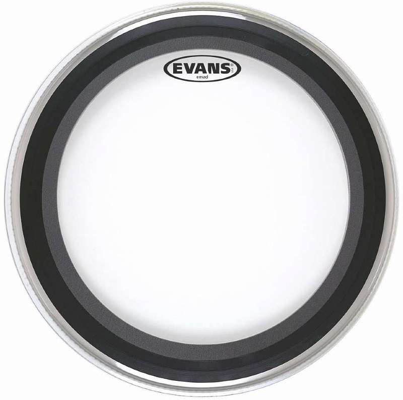 Фото Пластик для бас барабана Evans BD22EMAD Externally Mounted Ajustable Damping