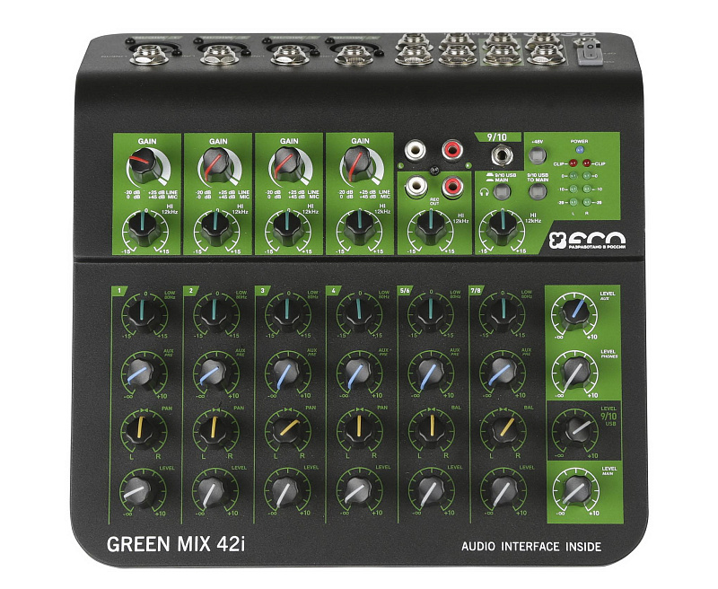 Фото Микшерный пульт ECO GREEN MIX 42i