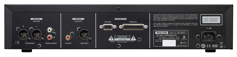 Фото CD проигрыватель Tascam CD-6010