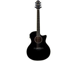 Электроакустическая гитара Crafter HG-250 CE/BK