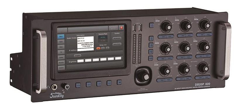 Фото  Активный микшерный пульт Soundking DB20P-600