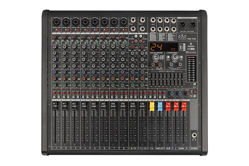 Фото Активный микшерный пульт SVS Audiotechnik PM-12A