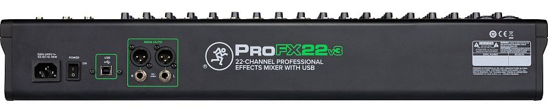 Фото Микшерный пульт Mackie ProFX22v3