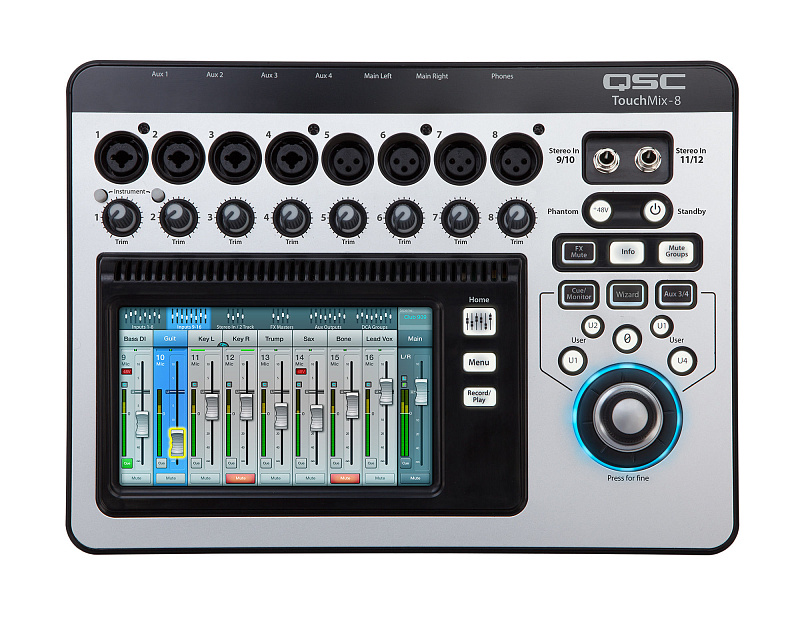 Фото Цифровой микшерный пульт QSC TouchMix-8