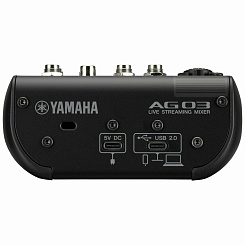 Микшерный пульт Yamaha AG03MK2 Black